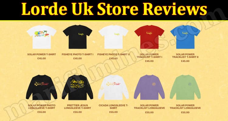 Lorde Uk Store Reviews (June 2021) Is The Site Legit