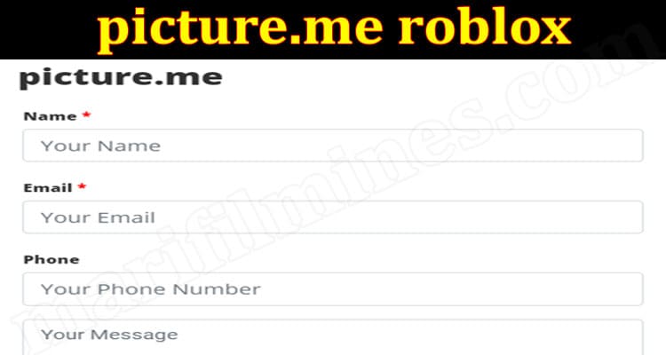 picture.me roblox (June 2021) Know The Game Zone Here!