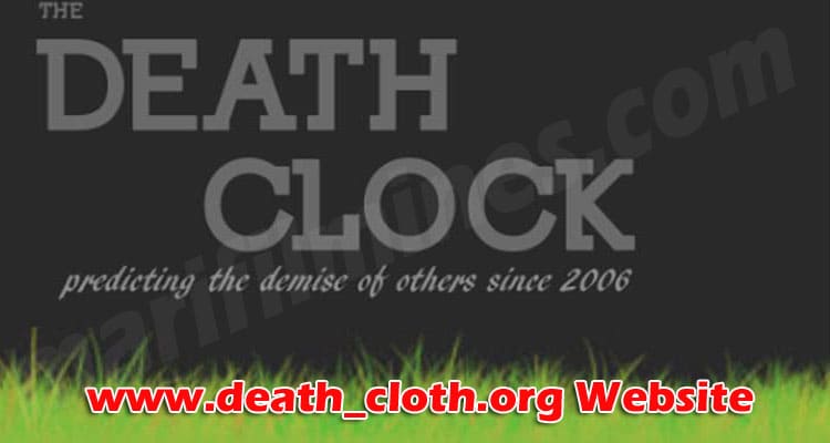 www.death_cloth.org Website 2021