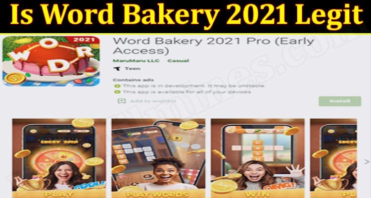 Is Word Bakery 2021 Legit 2021