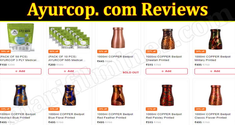 Ayurcop online Website Reviews