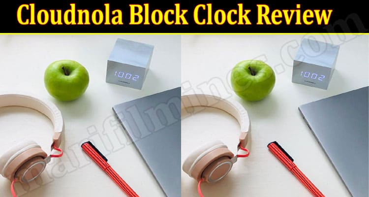 Cloudnola Block Clock Online Product Review