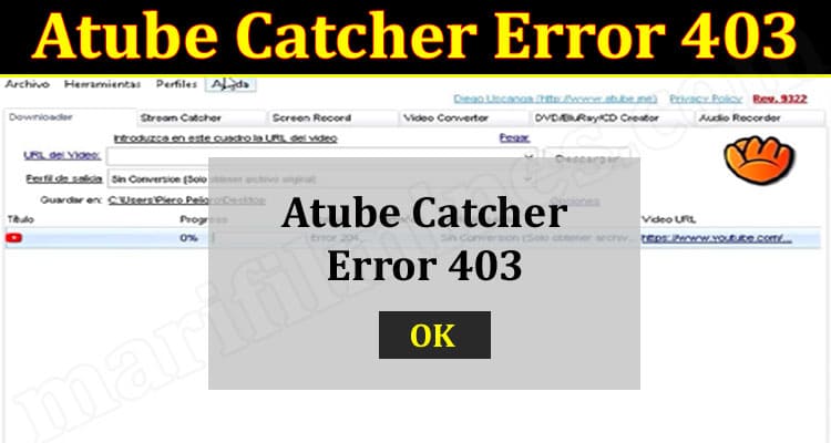 Latest News Atube Catcher Error 403