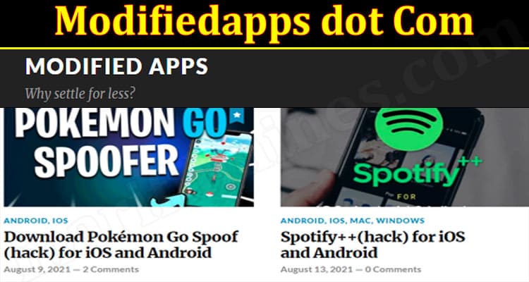 Latest News Modifiedapps dot