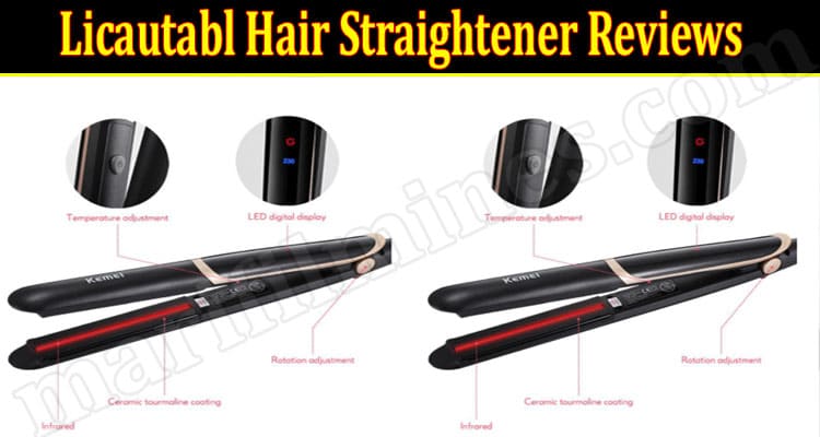 Licautabl-Hair-Straightener Online Product Reviews