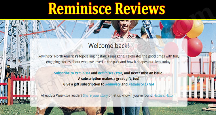 Reminisce Online website Reviews