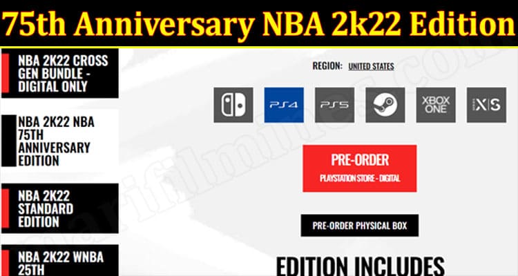 Gaming Tips 75th Anniversary NBA 2k22 Edition