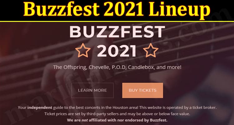 Latest News Buzzfest 2021 Lineup