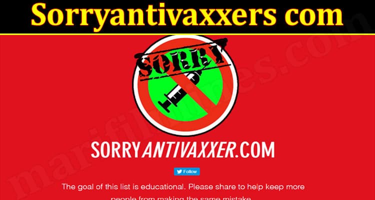 Latest News Sorryantivaxxers