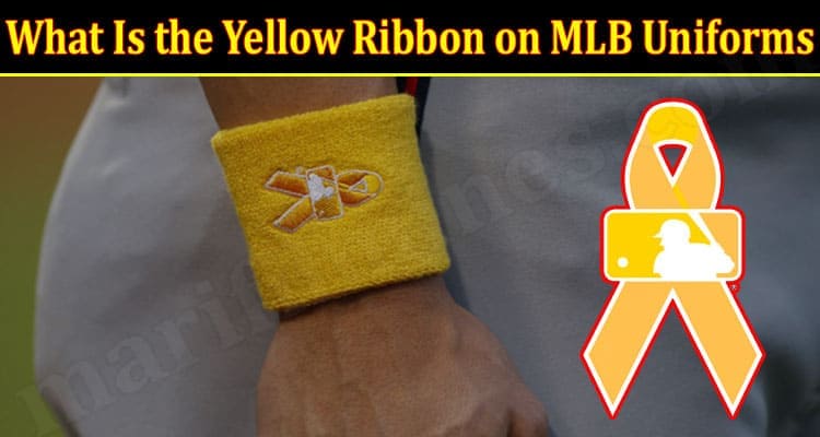 Latest News Yellow Ribbon on MLB Uniforms