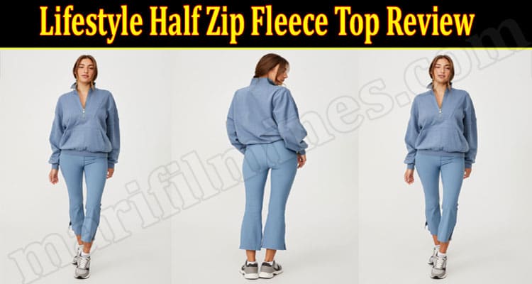 Lifestyle Half Zip Fleece Top online Product Review