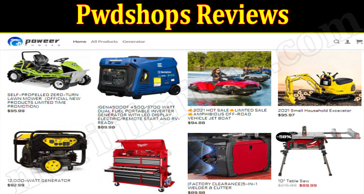 Pwdshops Online website Reviews