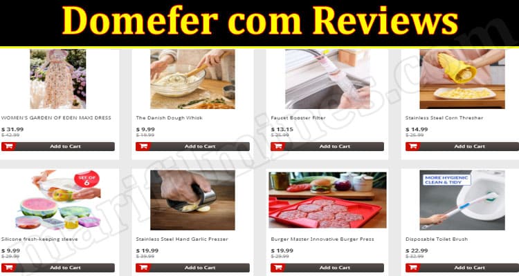 Domefer Online Website Reviews