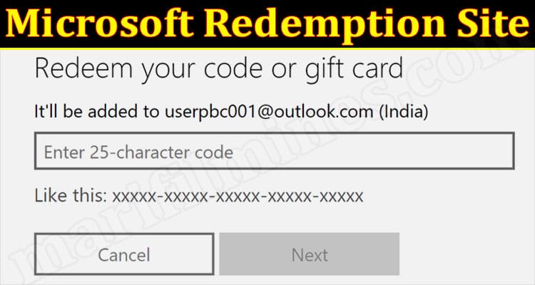 LAtest News Microsoft Redemption Site