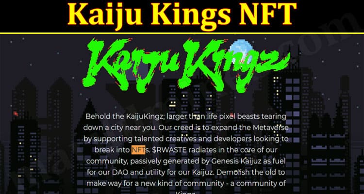 Latest News Kaiju Kings NFT