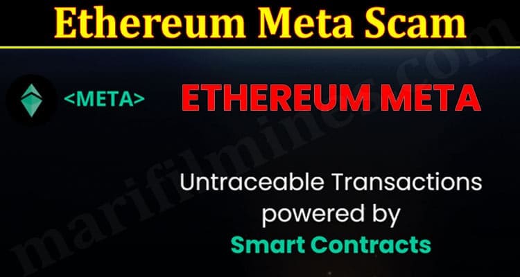 Latest News Ethereum Meta Scam