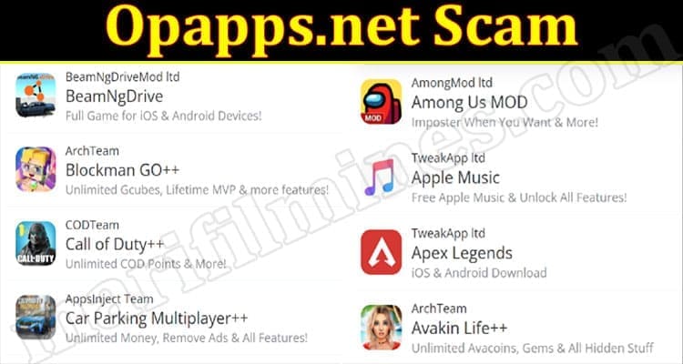 Latest News Opapps.net Scam