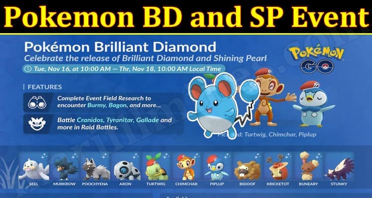 Latest News Pokemon BD and SP Event