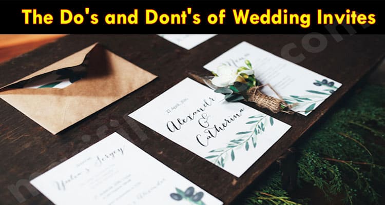 Complete Information Wedding Invites