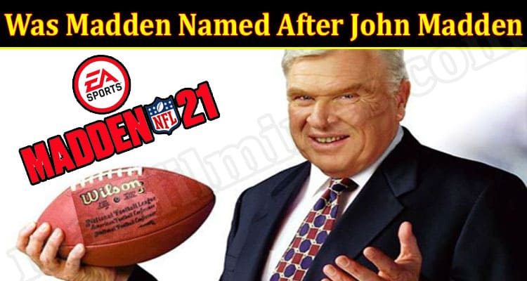 Gaming Tips Madden Named After John Madden