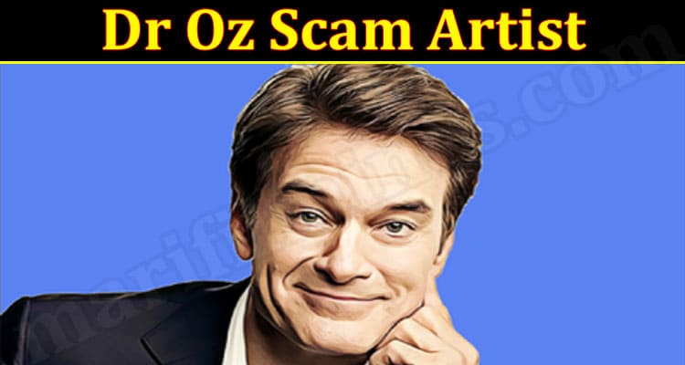 Latest News Dr Oz Scam Artist