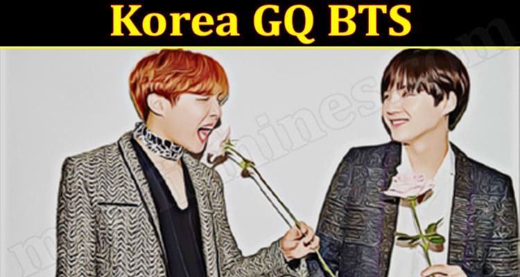 Latest News Korea GQ BTS