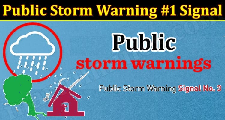 Latest News Public Storm Warning #1 Signal