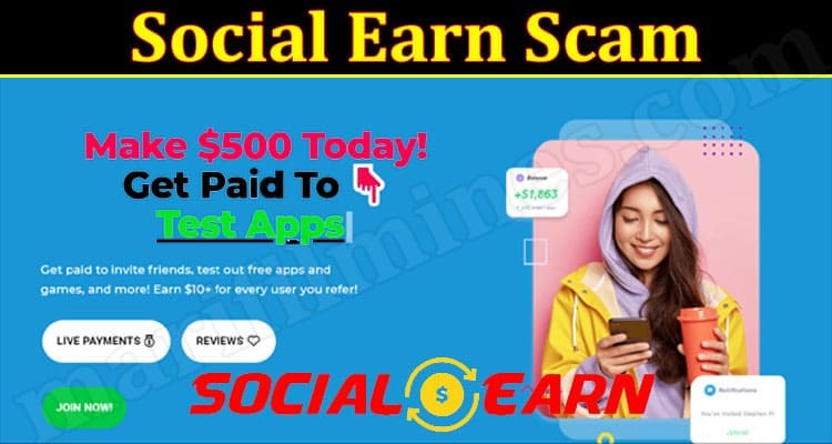 Latest News Social Earn Scam