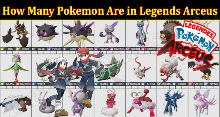 Latest News Pokemon Are in Legends Arceus