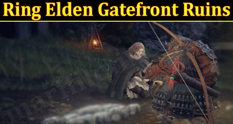 Gaming Tips Ring Elden Gatefront Ruins