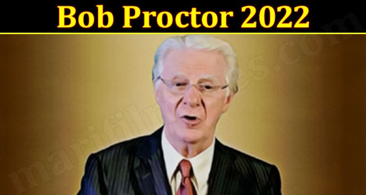 Latest News Bob Proctor