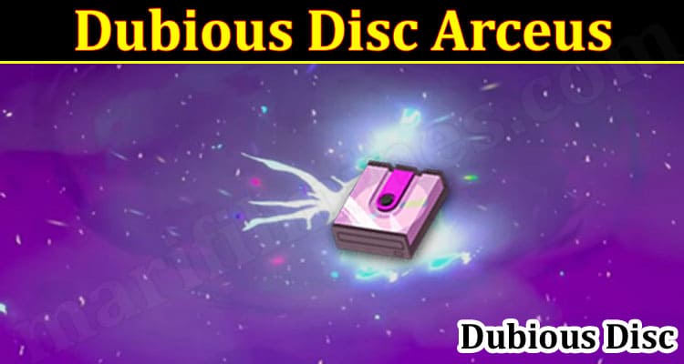 Latest News Dubious Disc Arceus