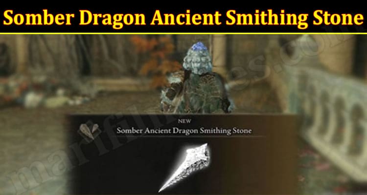 Gaming Tips Somber Dragon Ancient Smithing Stone