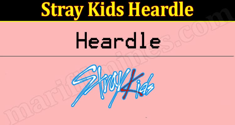 Gaming Tips Stray Kids Heardle