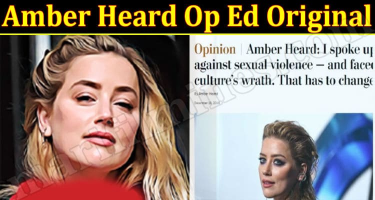 Latest News Amber Heard Op Ed Original