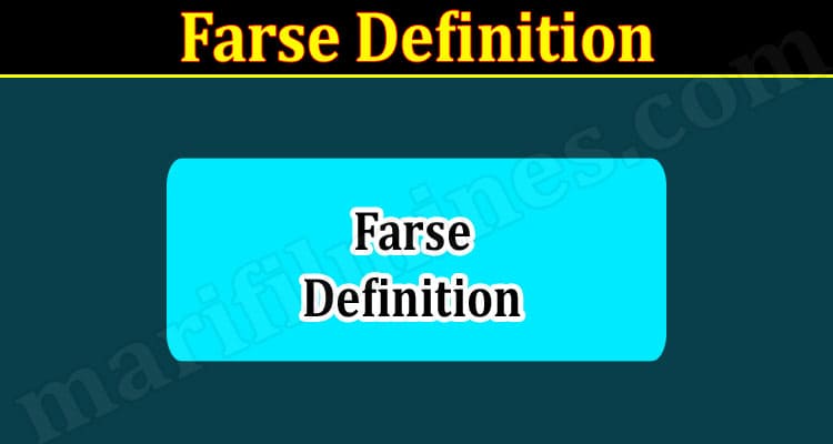 Latest News Farse Definition