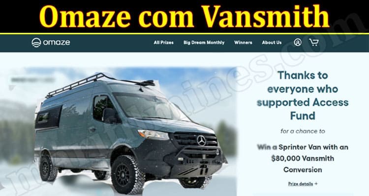 Latest News Omaze com Vansmith