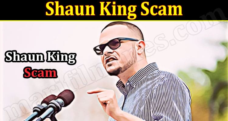 Latest News Shaun King Scam