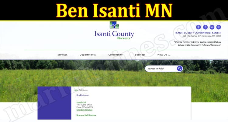 Latest News Ben Isanti MN