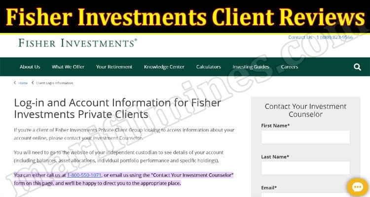 Latest News Fisher Investments Client Reviews