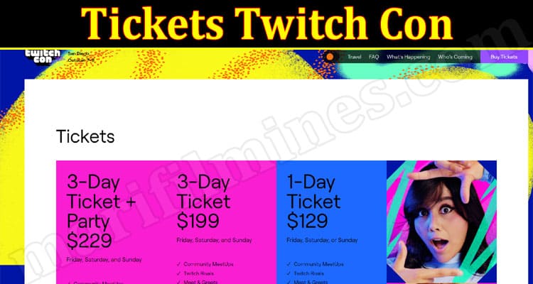 LATEST NEWS Tickets Twitch Con