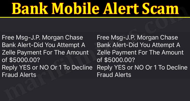 Latest News Bank Mobile Alert Scam