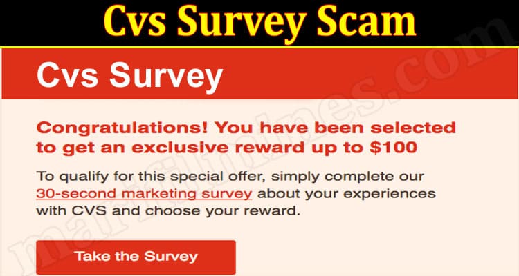 Latest News Cvs Survey Scam