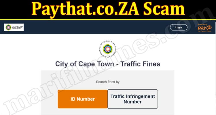 Latest News Paythat.co.ZA Scam