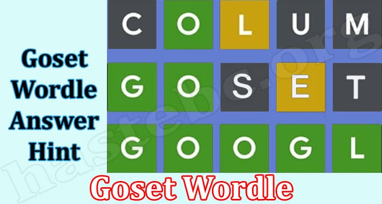 gaming tips Goset Wordle