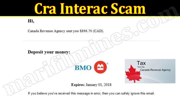 Latest News Cra Interac Scam