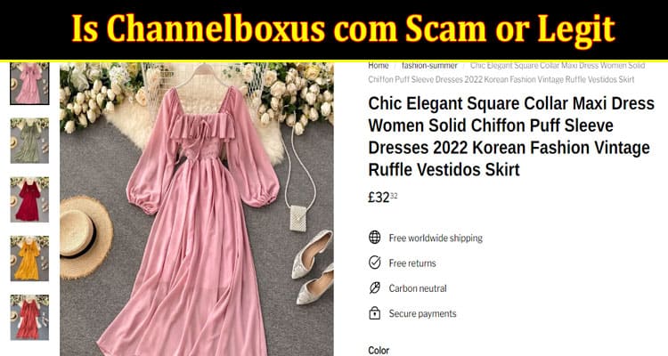 Channelboxus com Online website Reviews