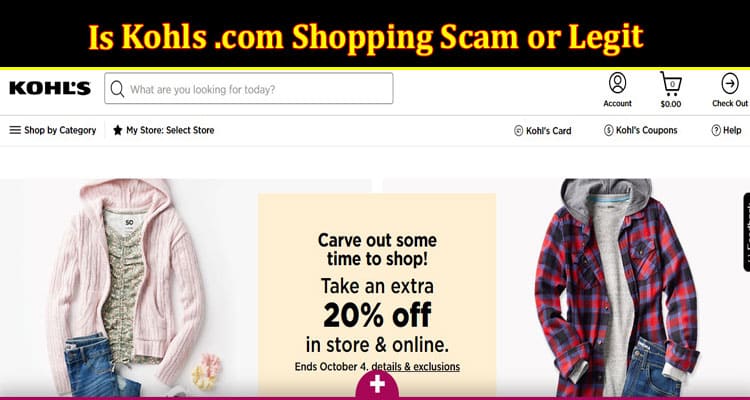 Kohls .Com Shopping Online website Reviews