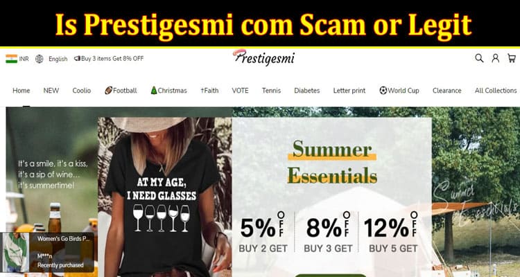 Prestigesmi com Online website Reviews