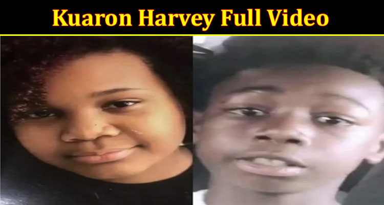 Latest News Kuaron Harvey Full Video